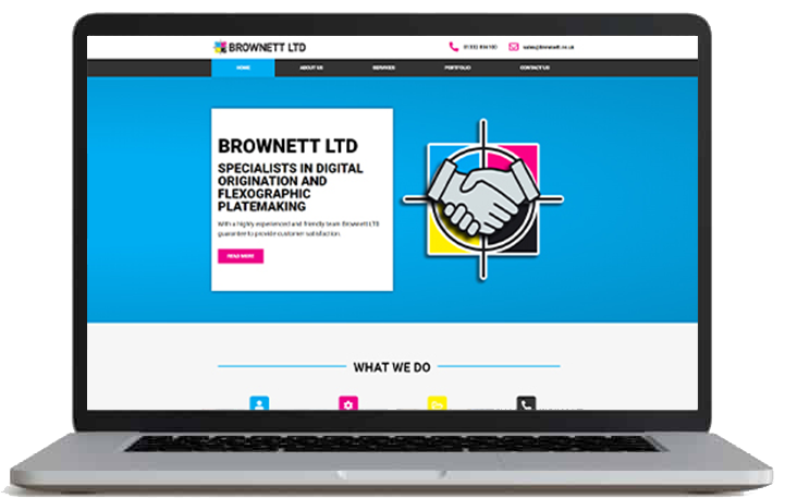 Brownett LTD website by cads web design Swadlincote, Burton on Trent and Ashby de la Zouch