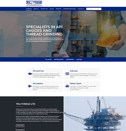 Specialists in Thread Grinding and API Gauges