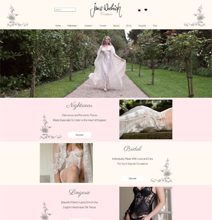 Jane Woolrich website by CADS Web Design in Swadlincote