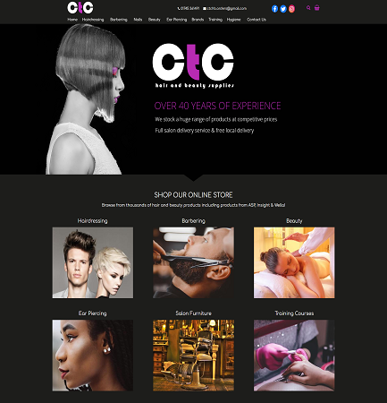 Hair and beauty supplies with over 40 years of experience